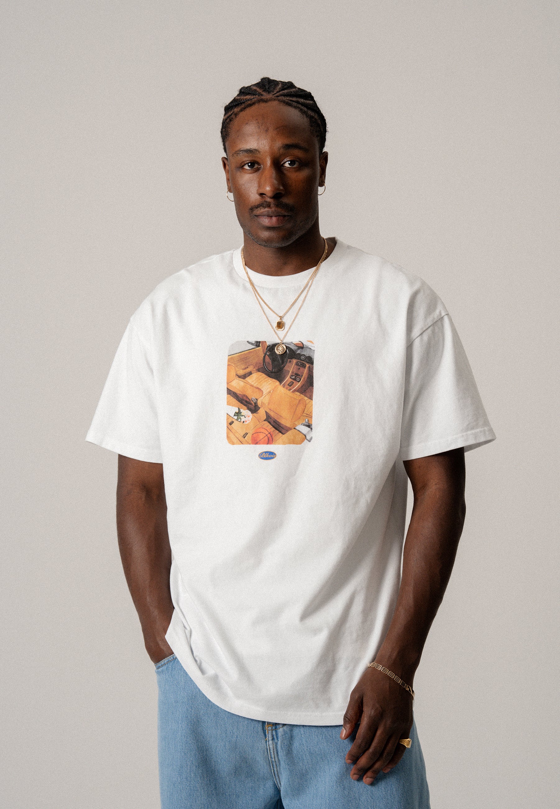 BLKVIS SL INTERIOR TEE - WHITE