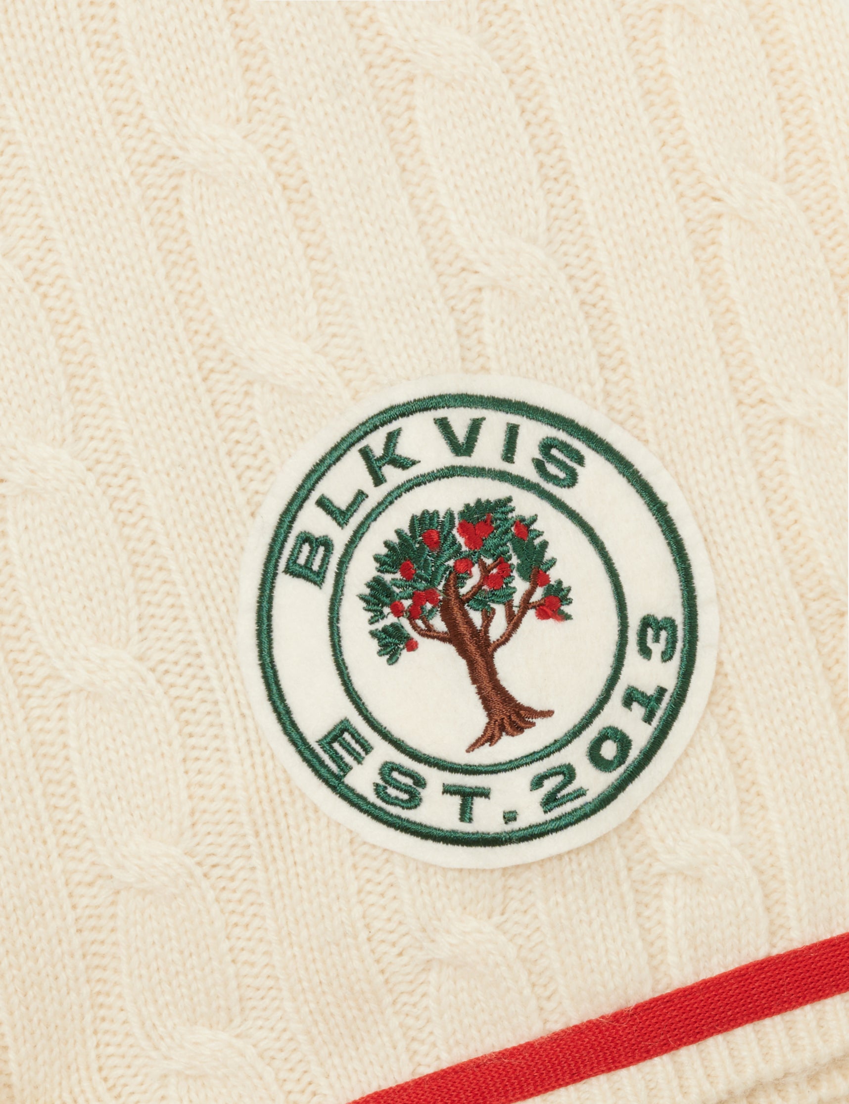 BLKVIS BASEBALL JERSEY - ANTIQUE WHITE