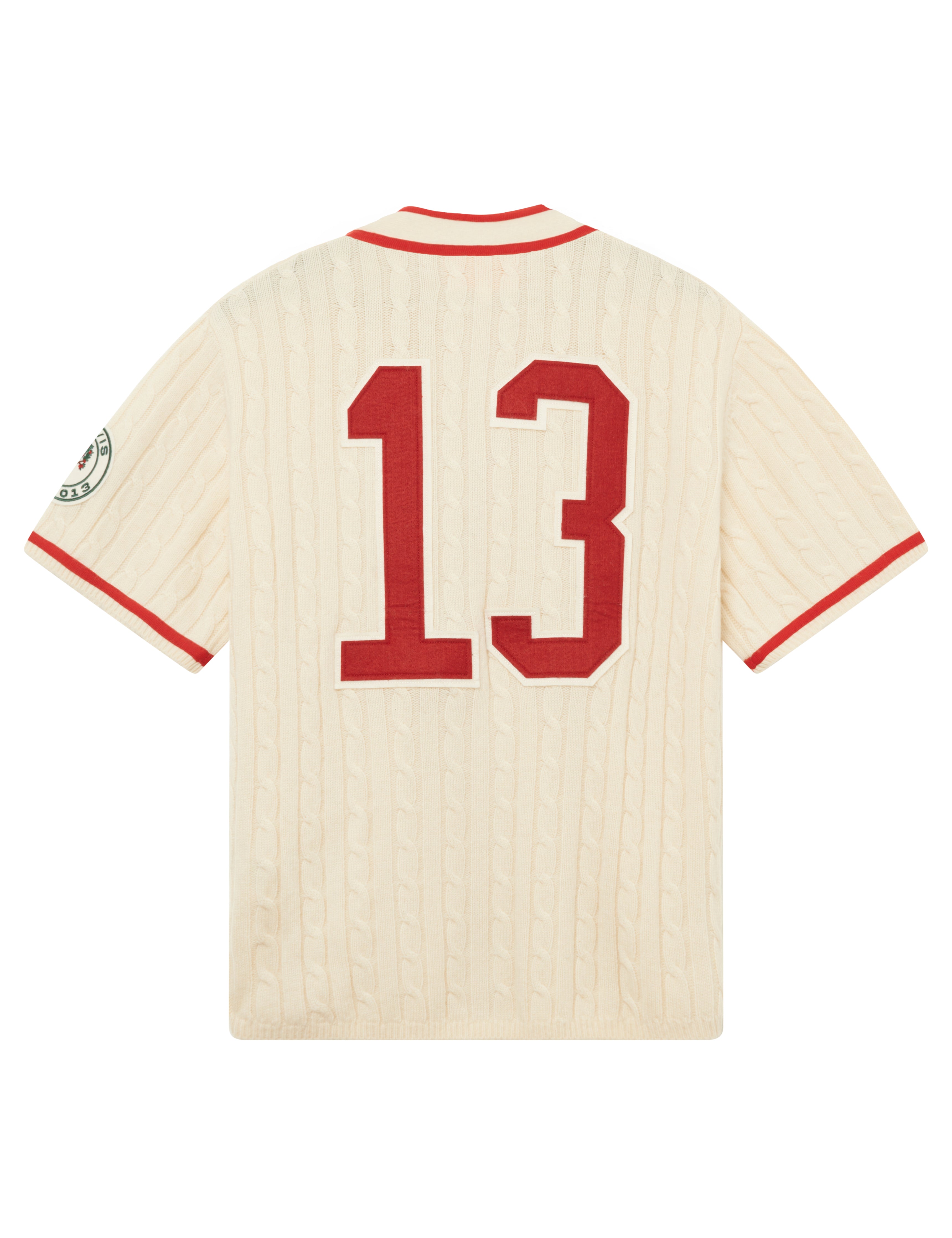 BLKVIS BASEBALL JERSEY - ANTIQUE WHITE