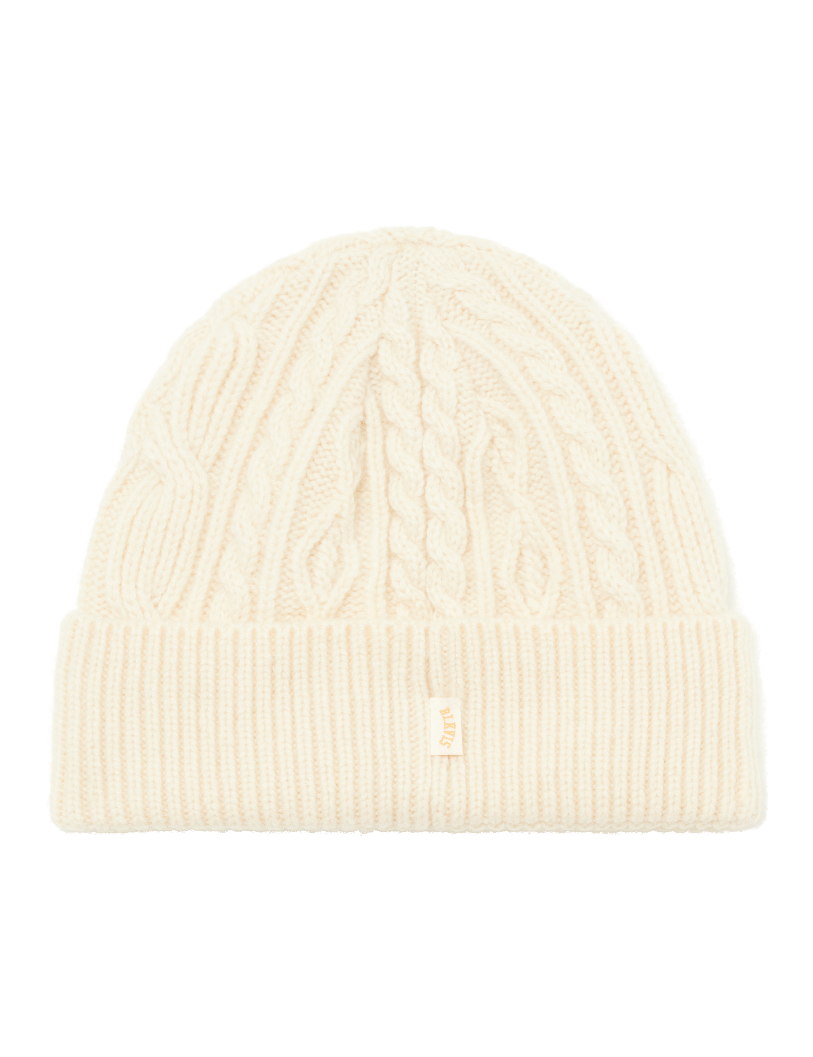 BLKVIS CABLE KNITTED BEANIE - ANTIQUE WHITE