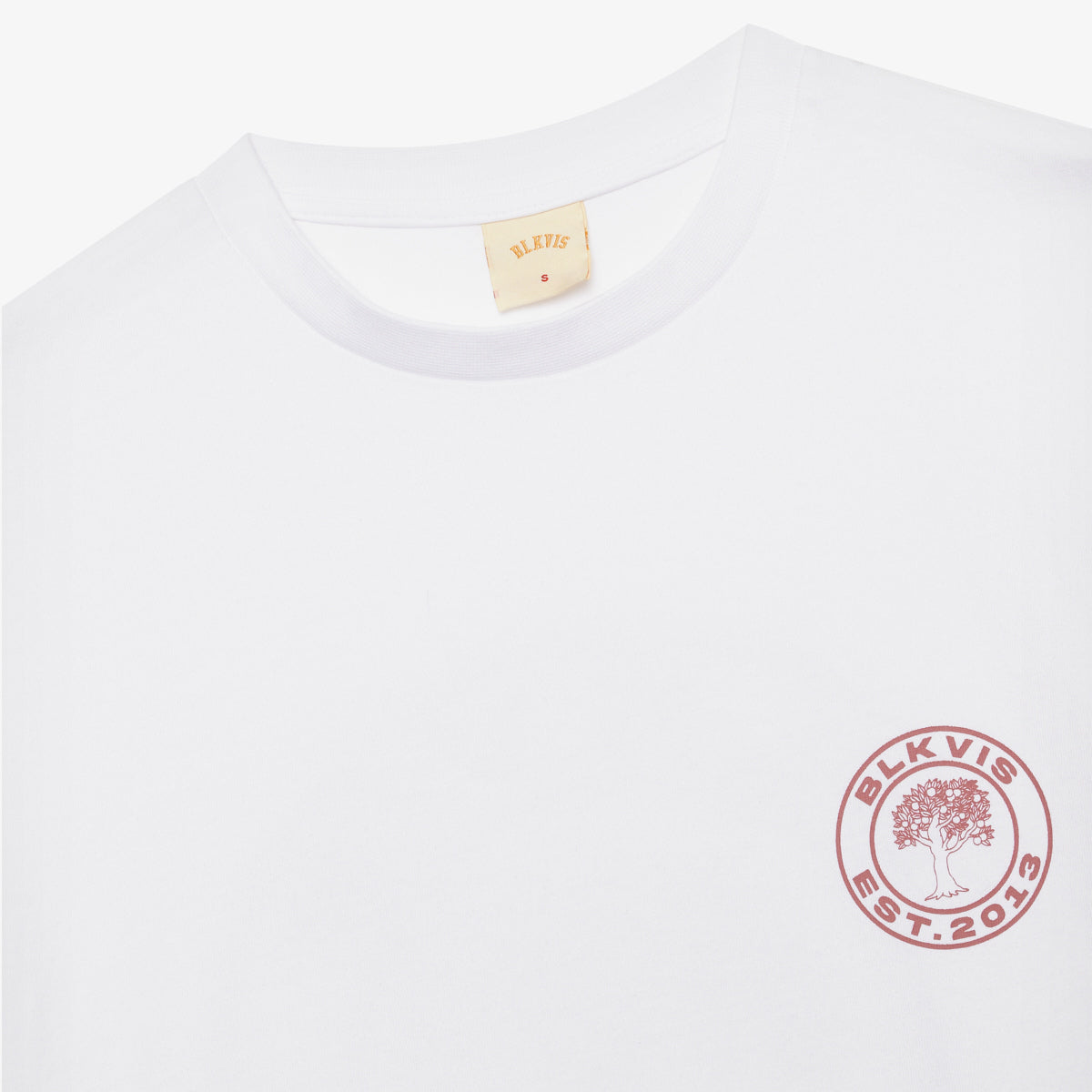 BLKVIS SOURCE TEE - WHITE