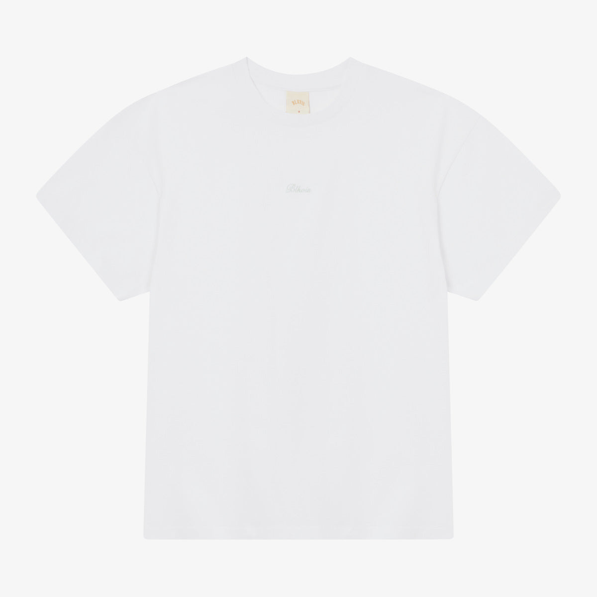 BLKVIS SCRIPT TEE - WHITE