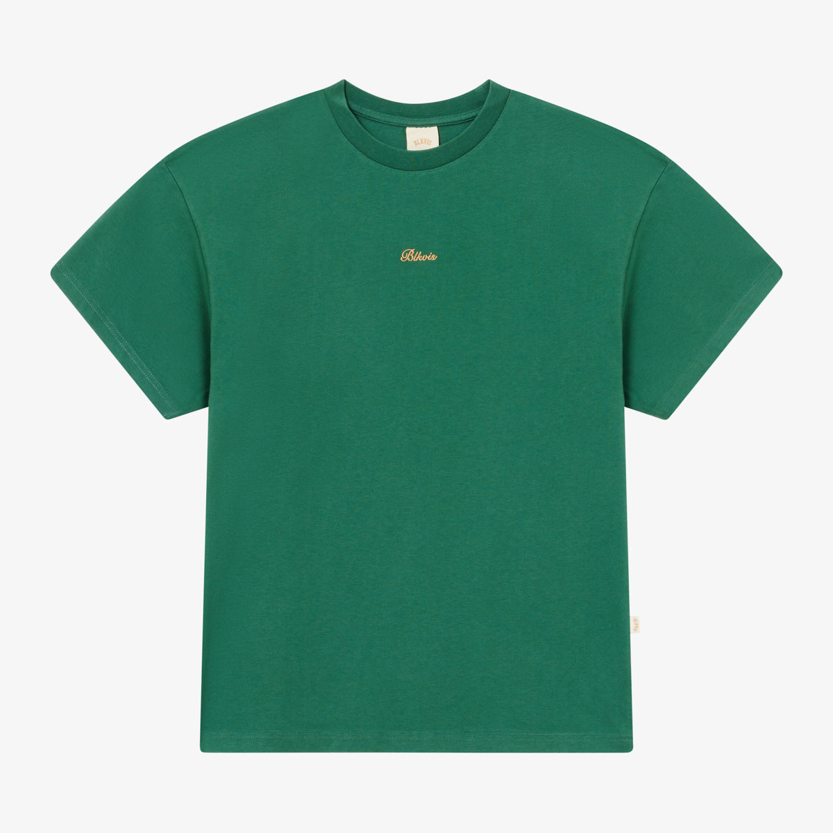 BLKVIS SCRIPT TEE - HUNTER GREEN