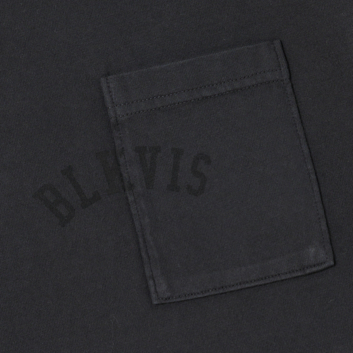 BLKVIS LOGO POCKET TEE - BLACK