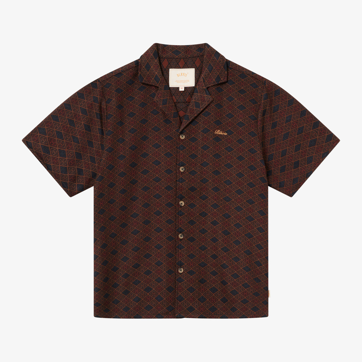 BLKVIS GEMME JAQUARD SHIRT - BLACK