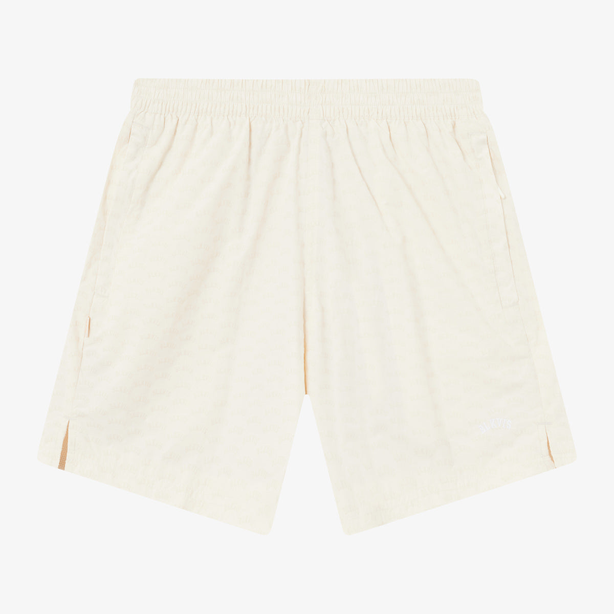 BLKVIS ALLOVER TRACK SHORTS - ANTIQUE WHITE