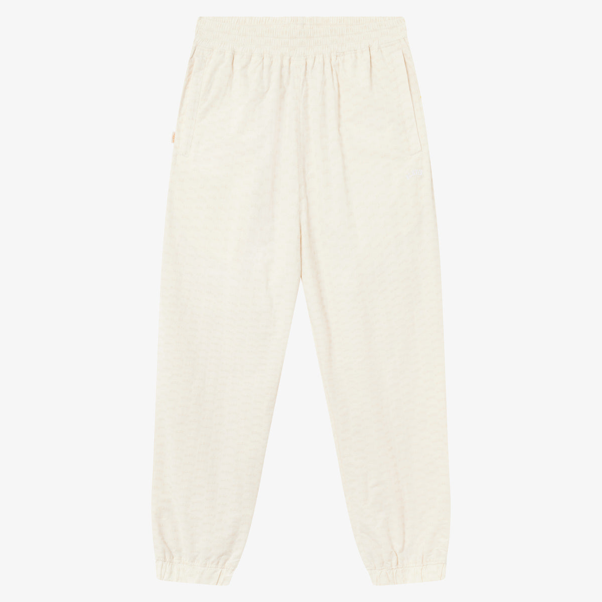 BLKVIS ALLOVER TRACK PANTS - ANTIQUE WHITE