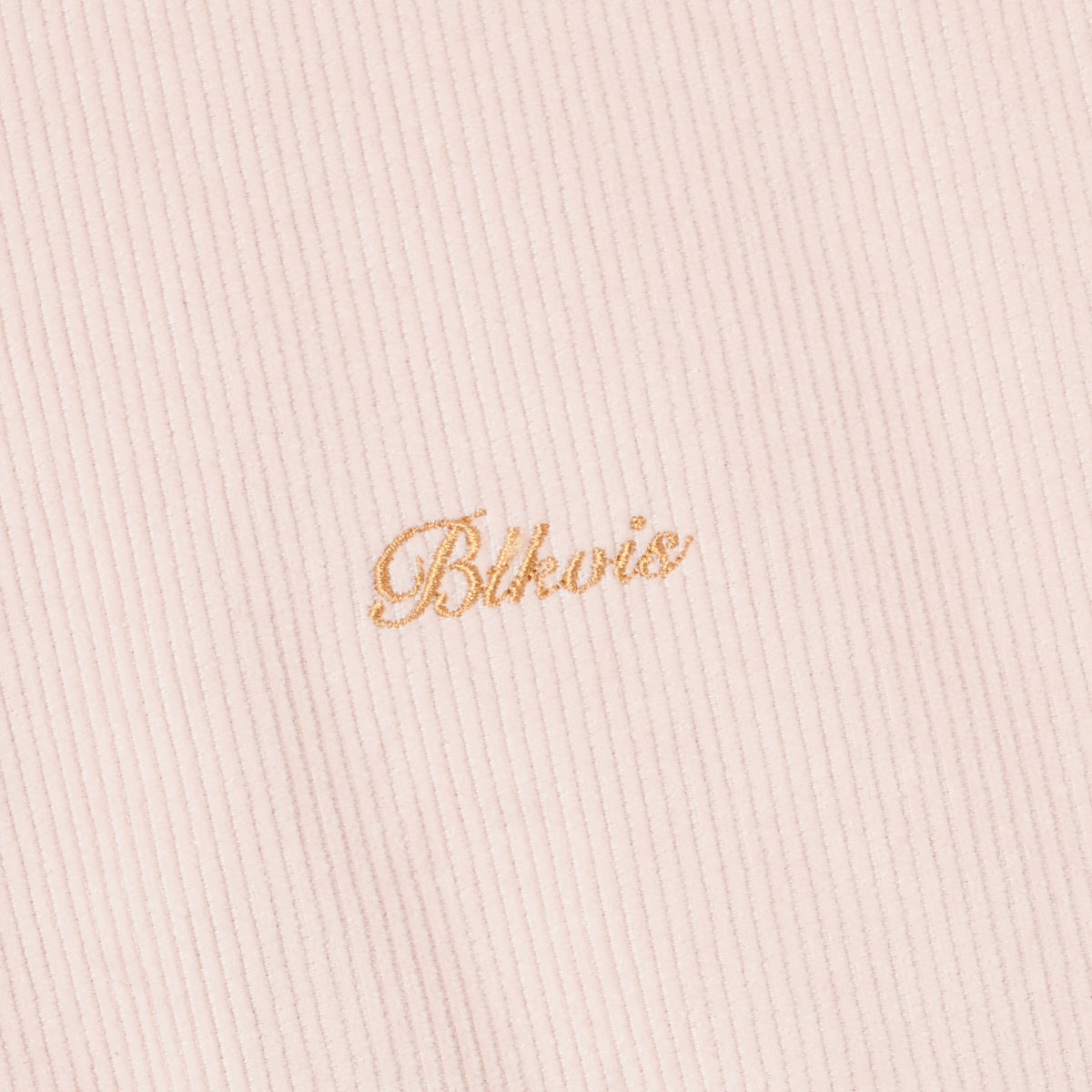 BLKVIS SCRIPT CORDUROY VARSITY JACKET - SEPIA ROSE