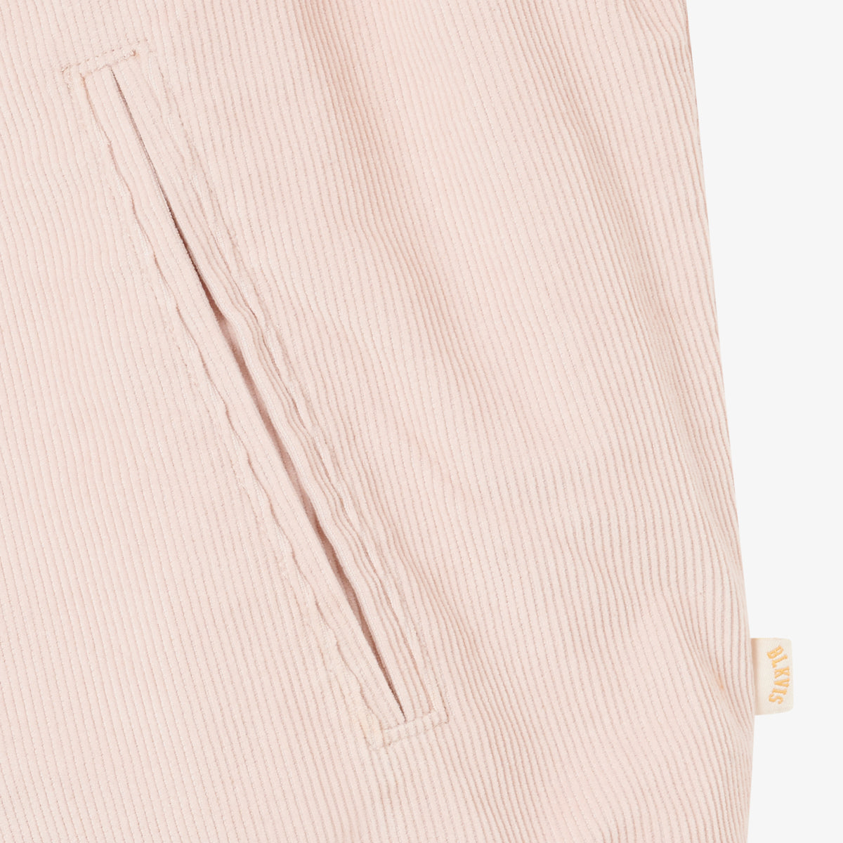 BLKVIS SCRIPT CORDUROY VARSITY JACKET - SEPIA ROSE