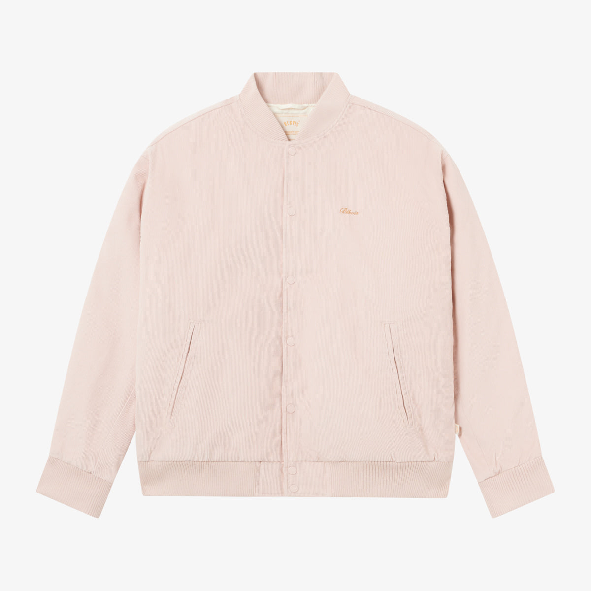 BLKVIS SCRIPT CORDUROY VARSITY JACKET - SEPIA ROSE