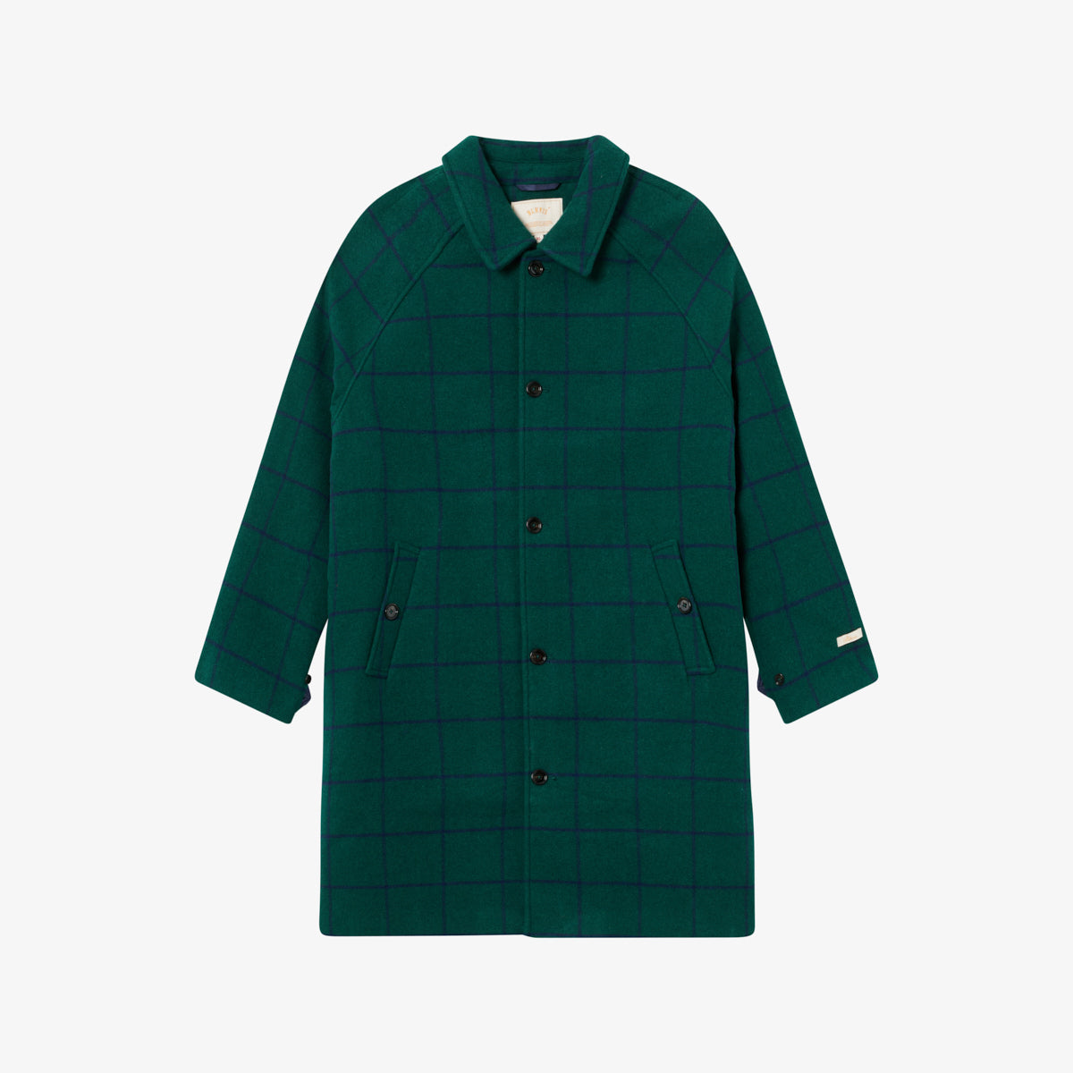 BLKVIS SCRIPT COAT - HUNTER GREEN