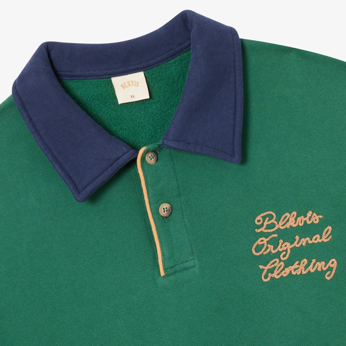BLKVIS SOURCE POLO SWEATER - HUNTER GREEN