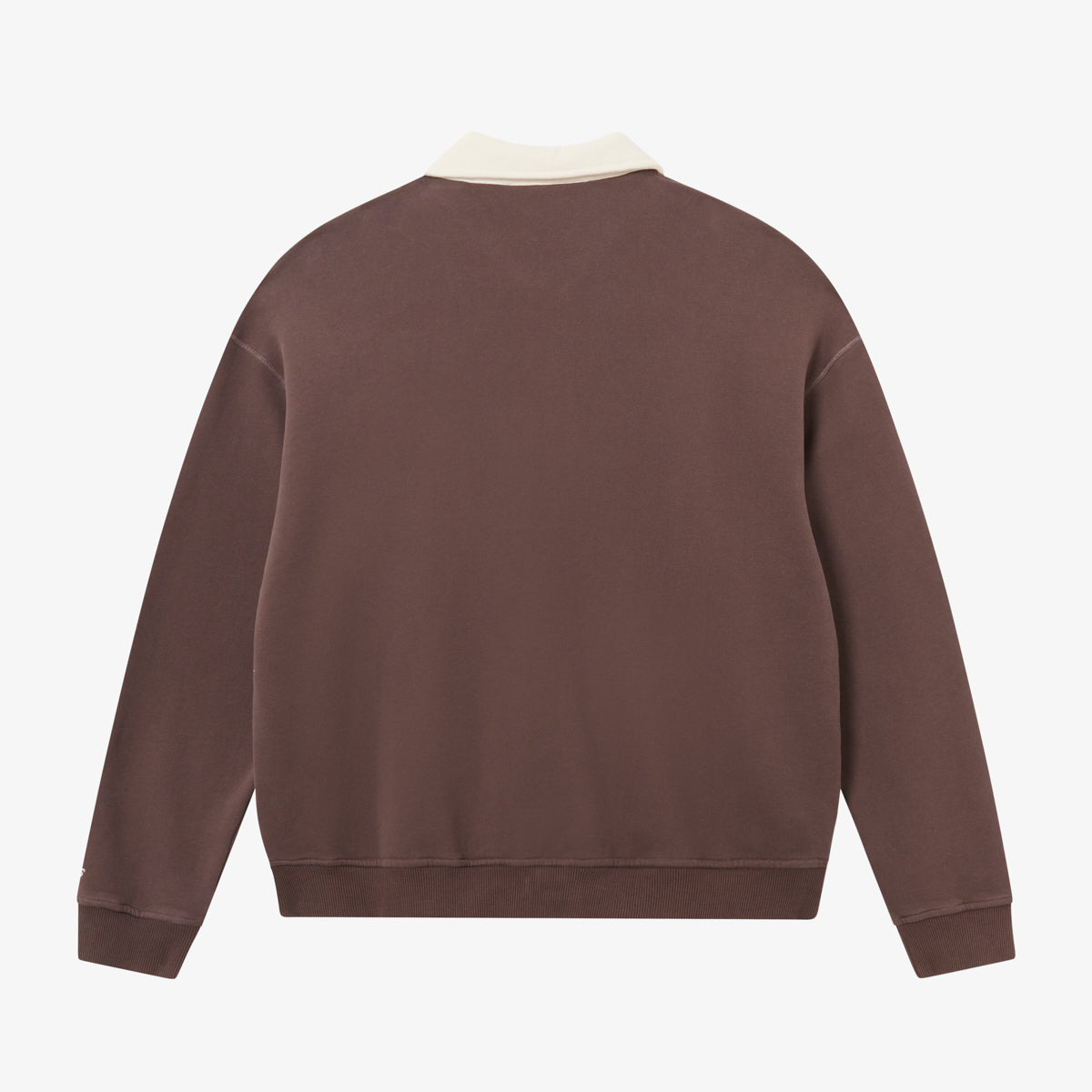 BLKVIS SOURCE POLO SWEATER - RAISIN