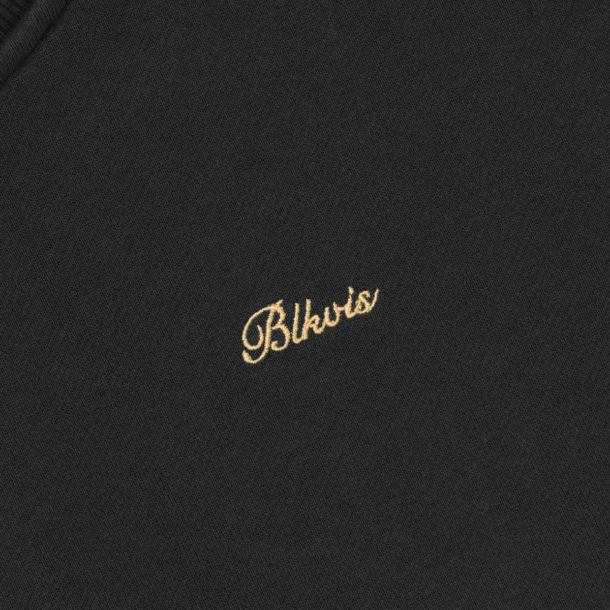 BLKVIS SCRIPT CREWNECK - BLACK