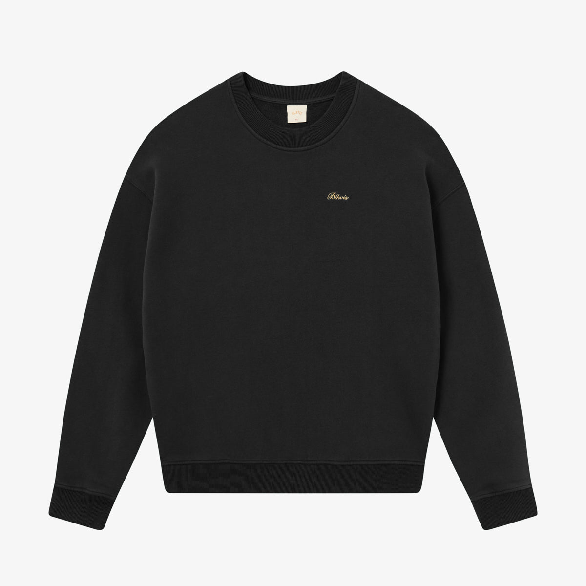 BLKVIS SCRIPT CREWNECK - BLACK