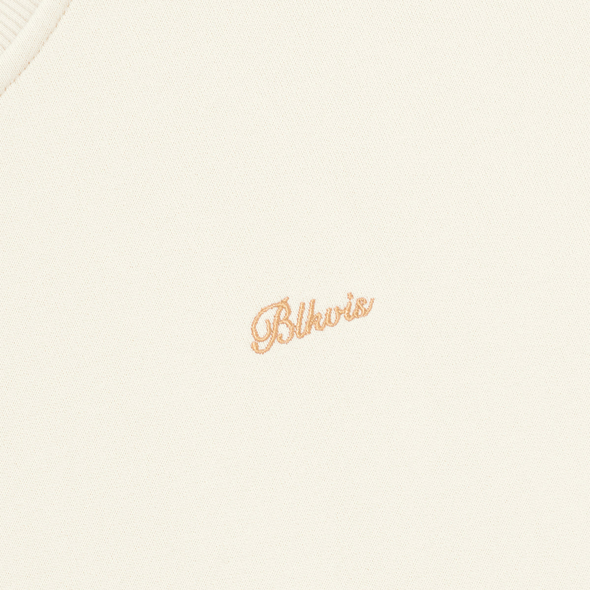 BLKVIS SCRIPT CREWNECK - ANTIQUE WHITE