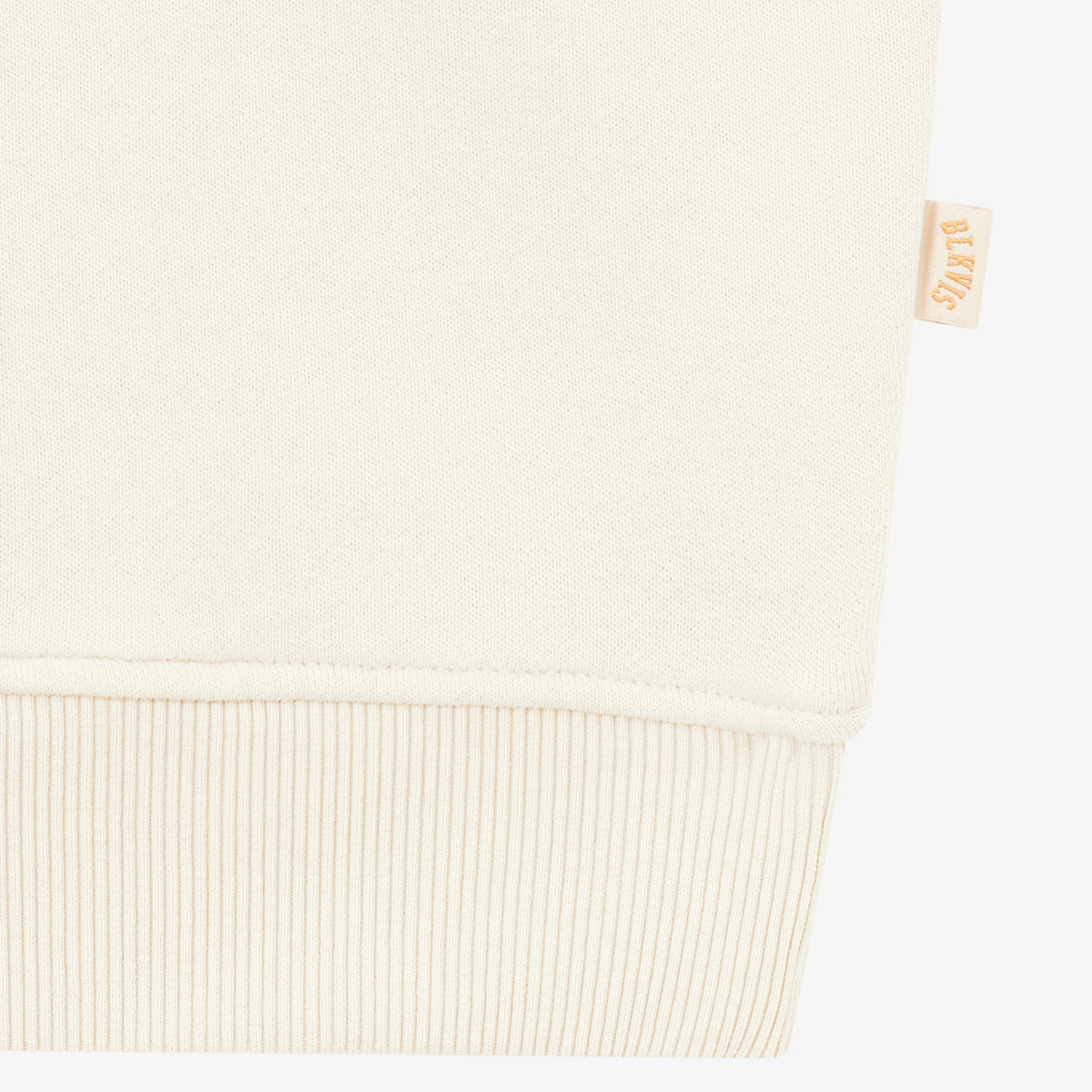 BLKVIS SCRIPT CREWNECK - ANTIQUE WHITE