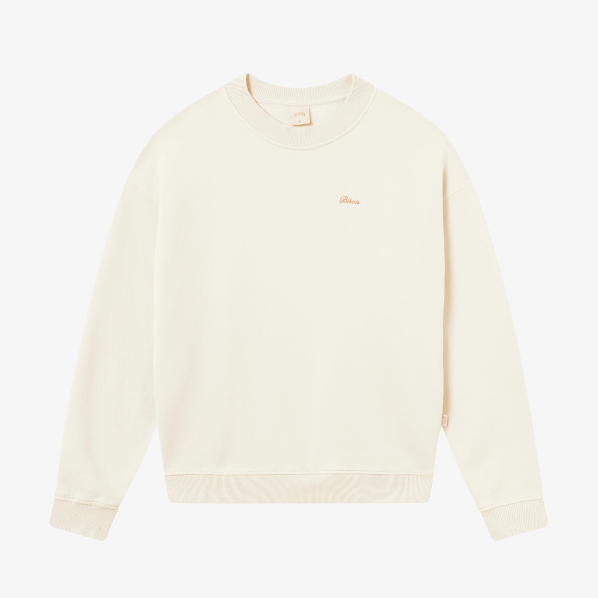BLKVIS SCRIPT CREWNECK - ANTIQUE WHITE