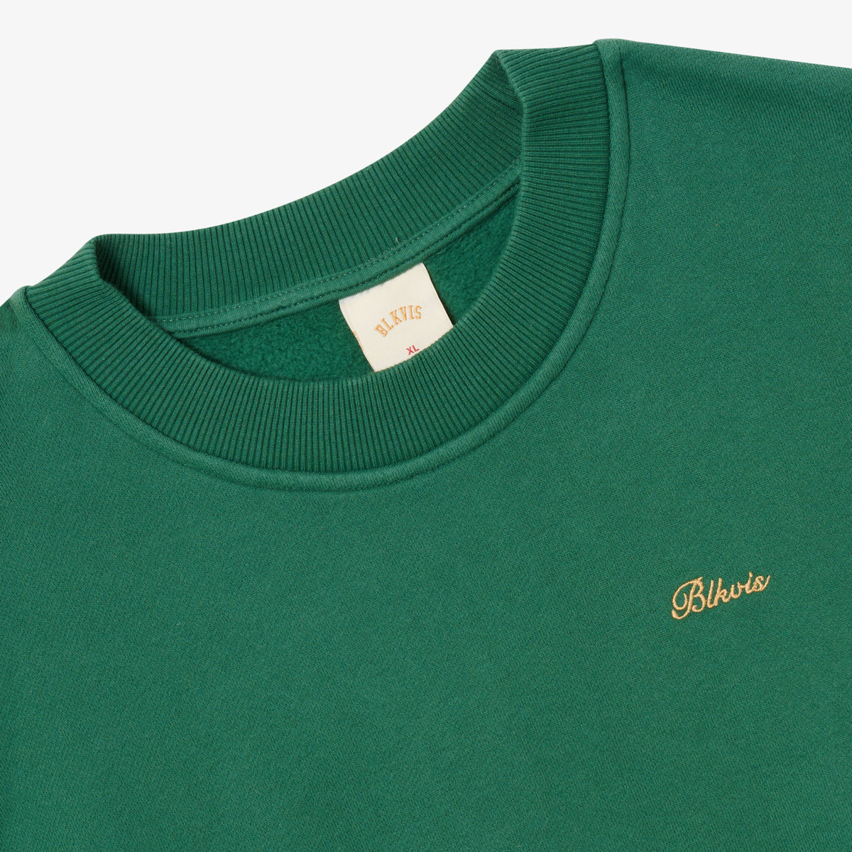 BLKVIS SCRIPT CREWNECK - HUNTER GREEN