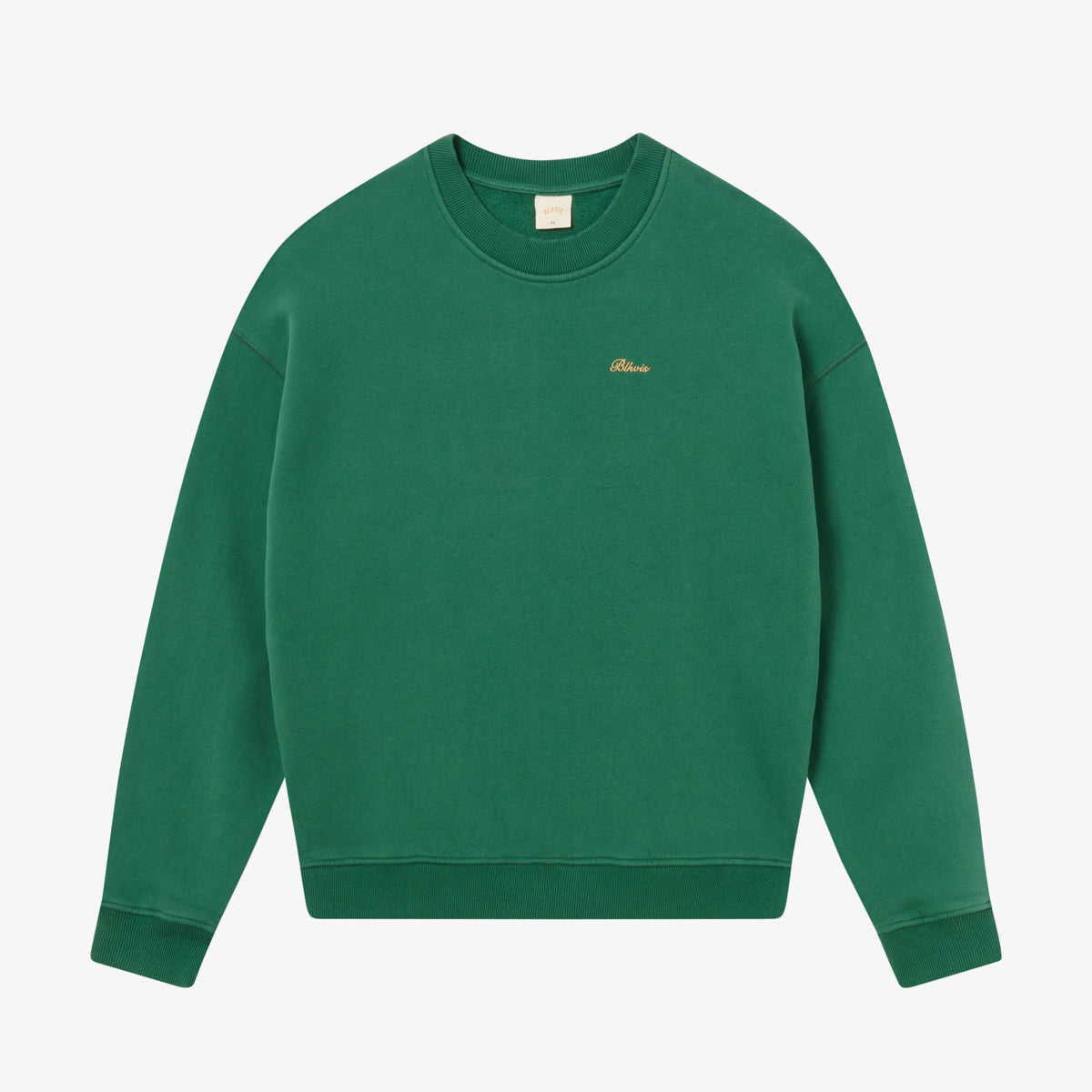 BLKVIS SCRIPT CREWNECK - HUNTER GREEN