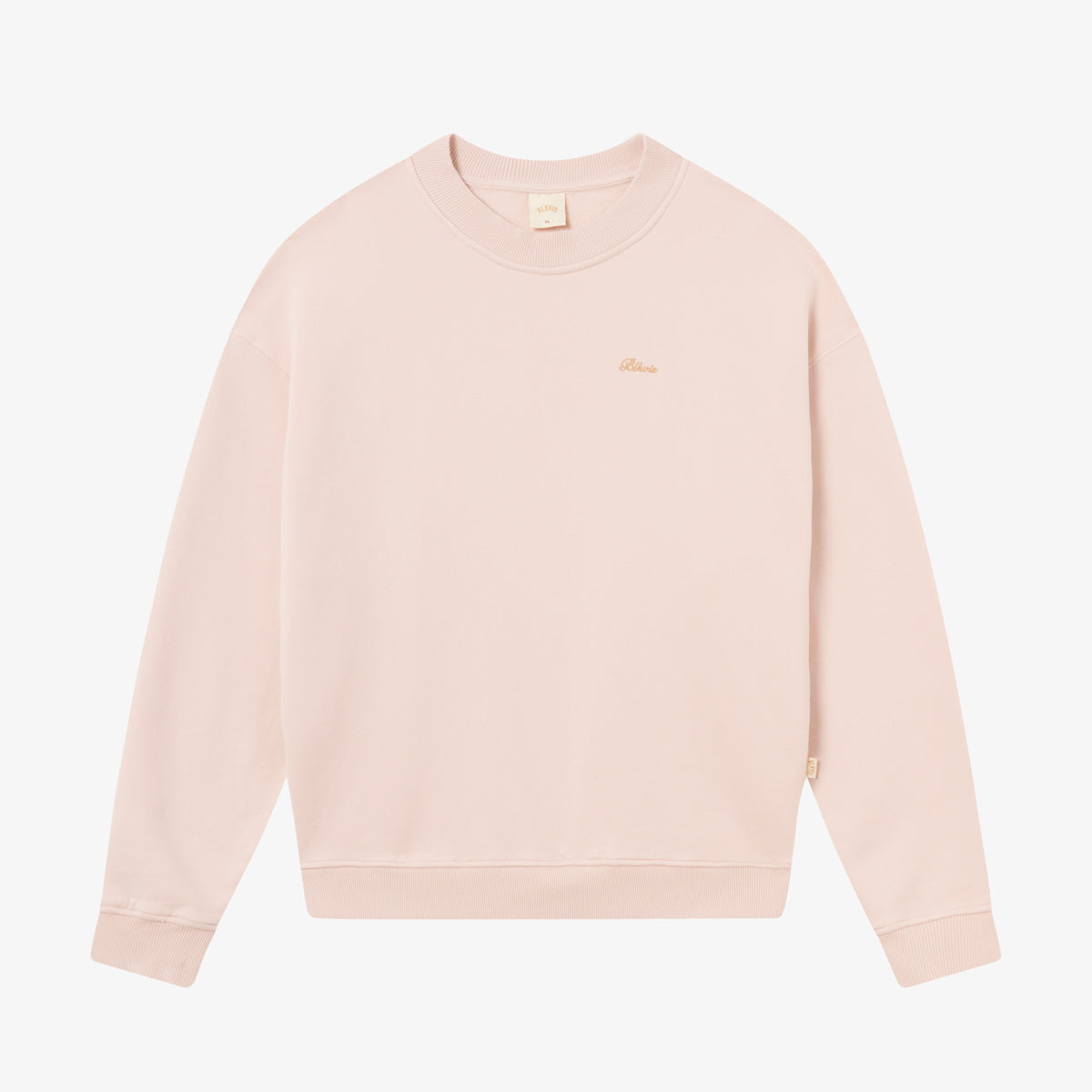 BLKVIS SCRIPT CREWNECK - SEPIA ROSE