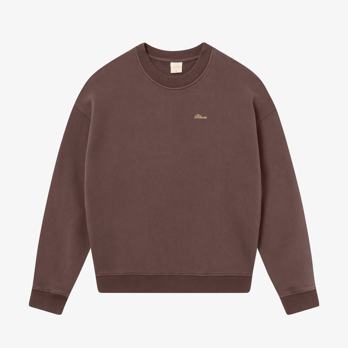 BLKVIS SCRIPT CREWNECK - RAISIN