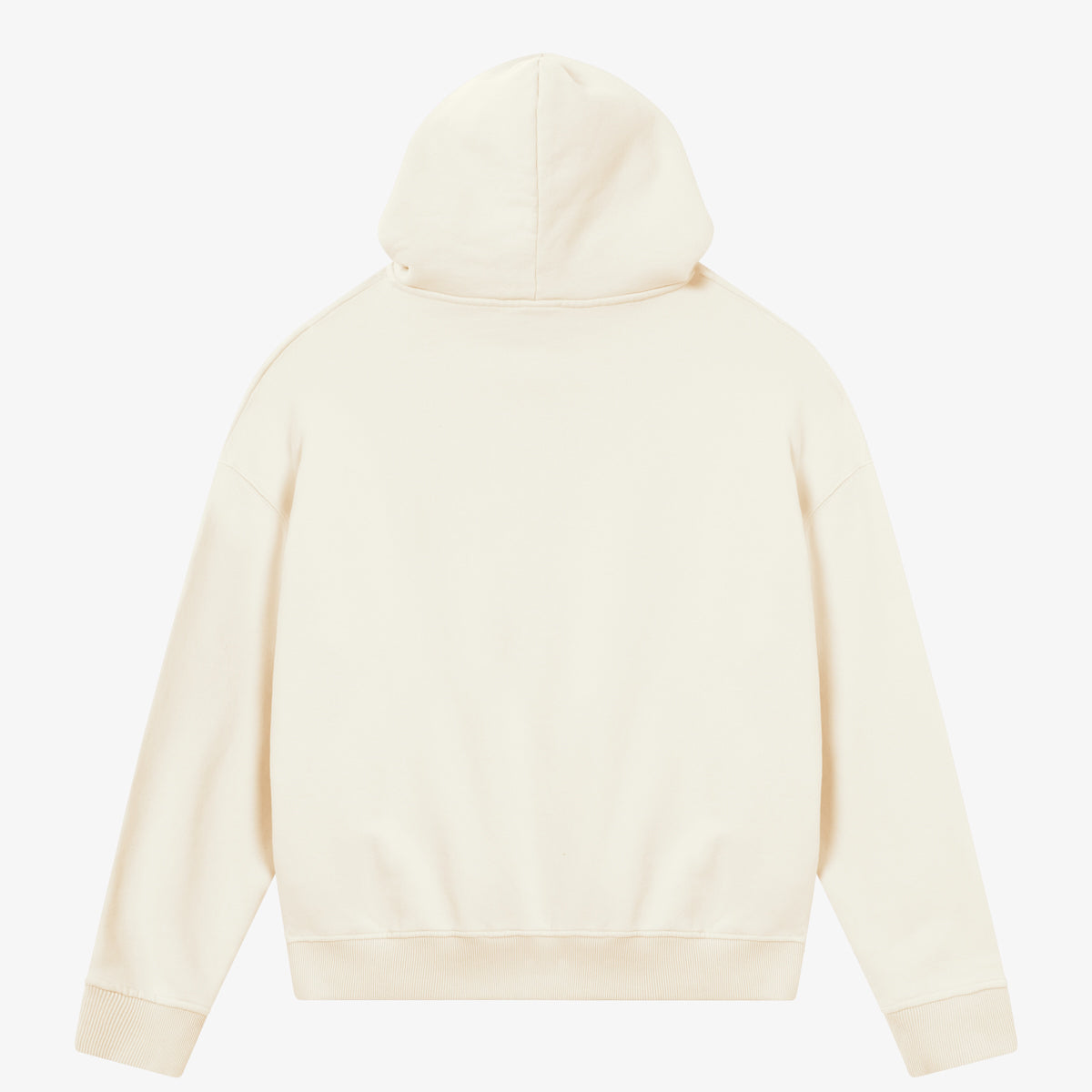 BLKVIS SCRIPT ZIP-HOODY - ANTIQUE WHITE