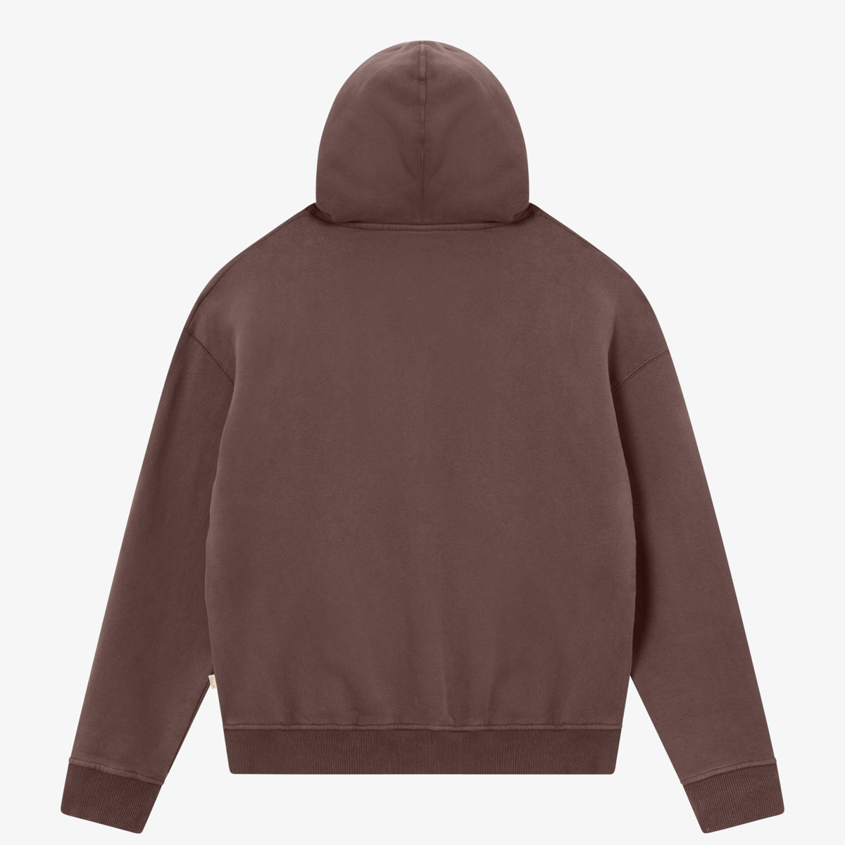 BLKVIS SCRIPT ZIP-HOODY - RAISIN