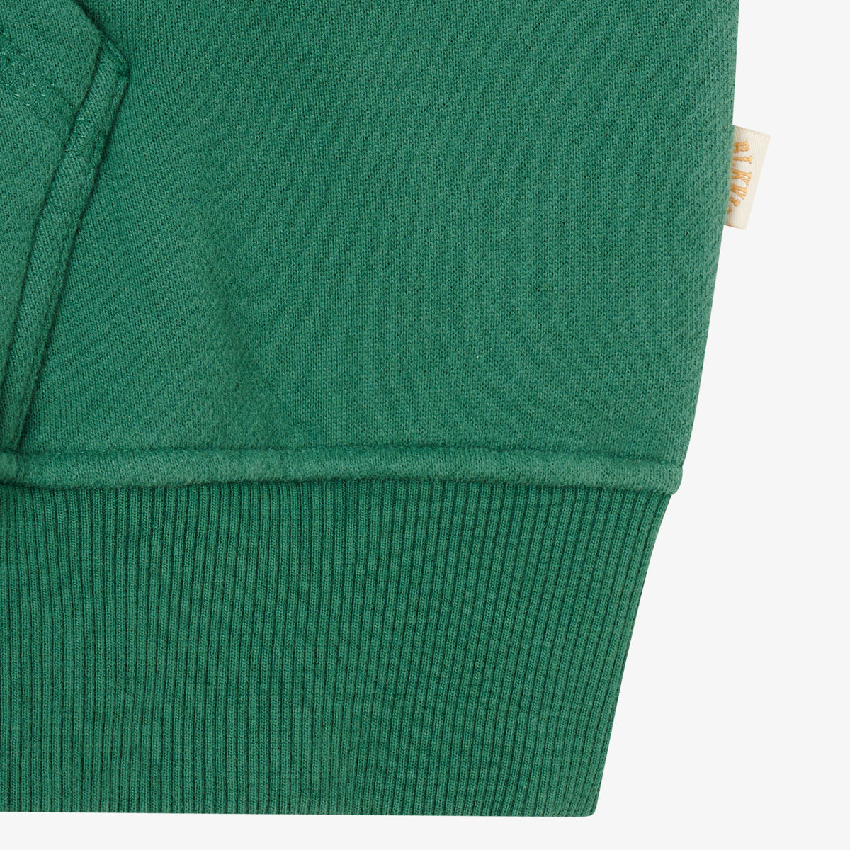 BLKVIS SCRIPT ZIP-HOODY - HUNTER GREEN