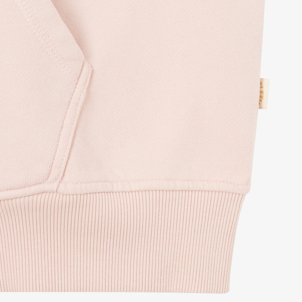 BLKVIS SCRIPT ZIP-HOODY - SEPIA ROSE