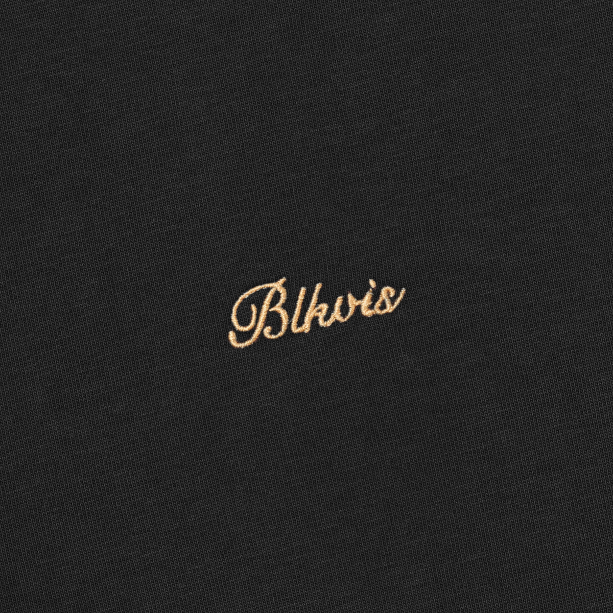 BLKVIS SCRIPT TEE - BLACK