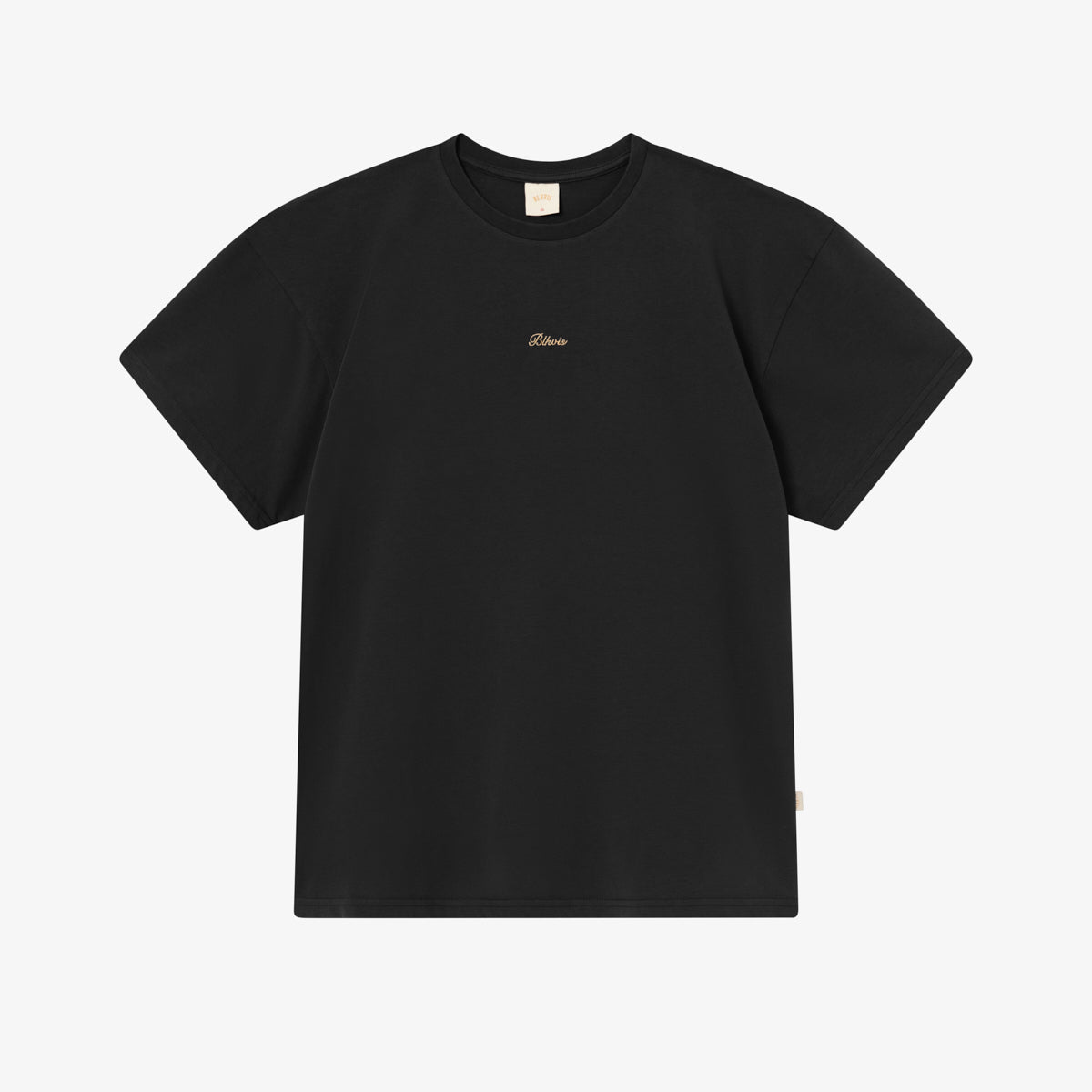 BLKVIS SCRIPT TEE - BLACK