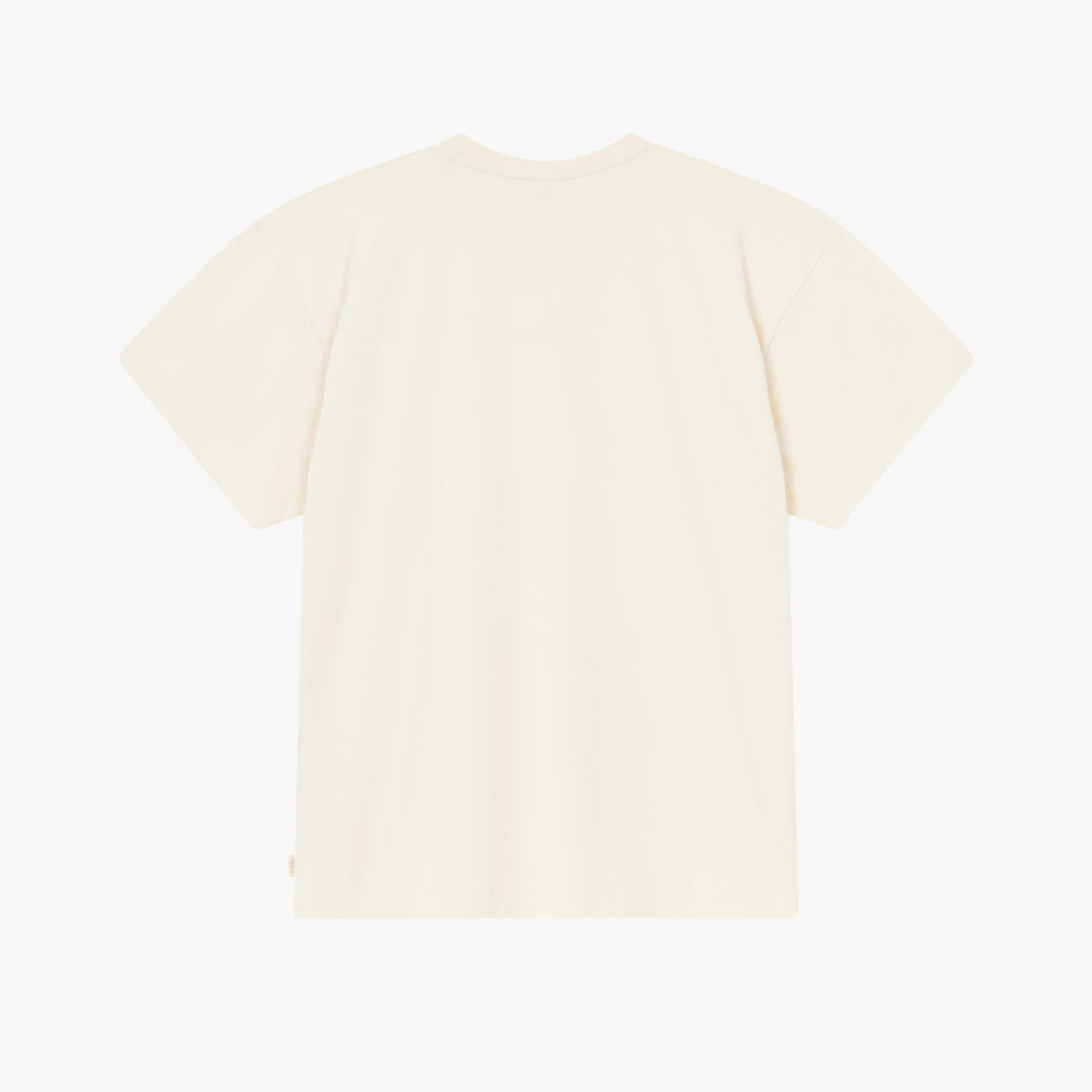 BLKVIS SCRIPT TEE - ANTIQUE WHITE