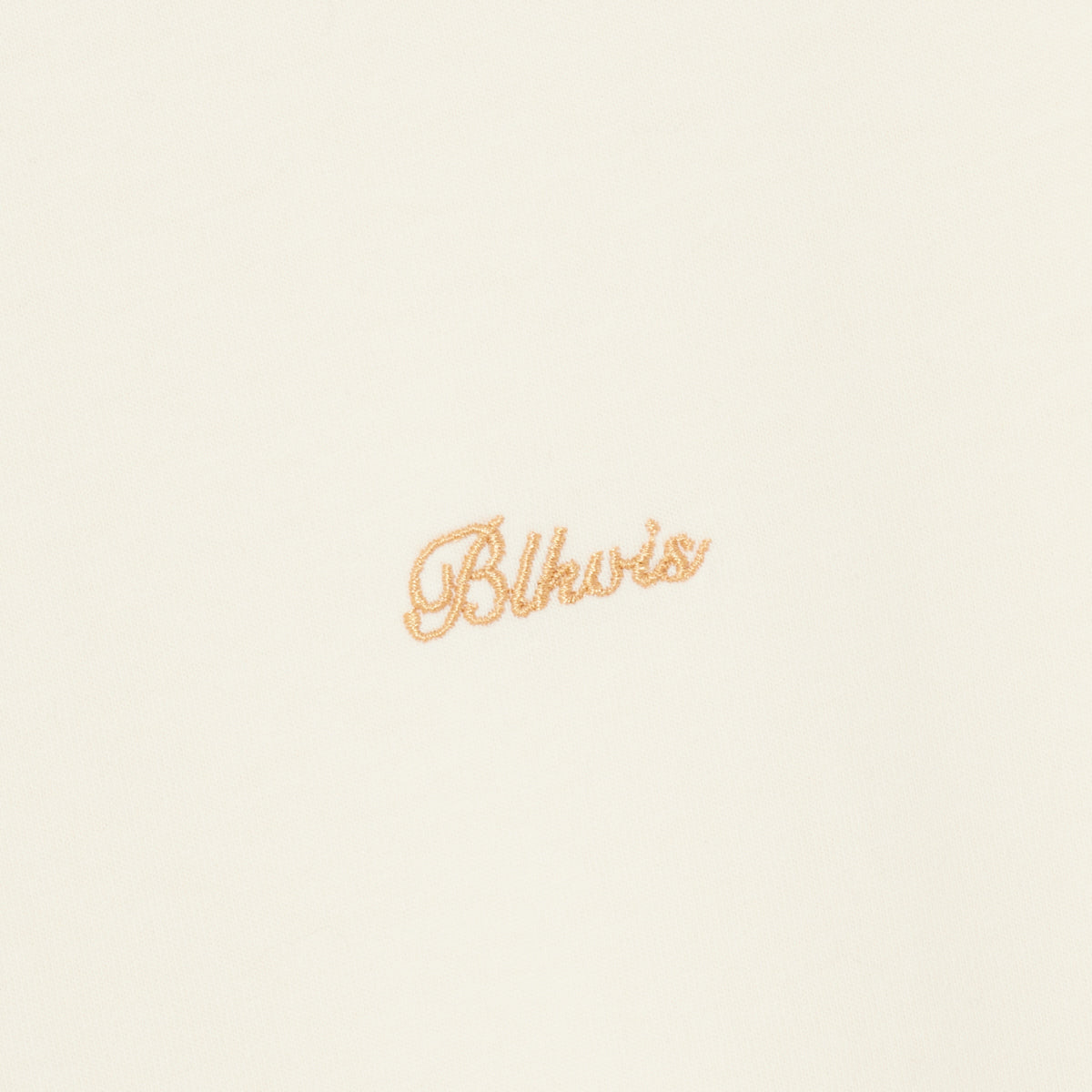 BLKVIS SCRIPT TEE - ANTIQUE WHITE