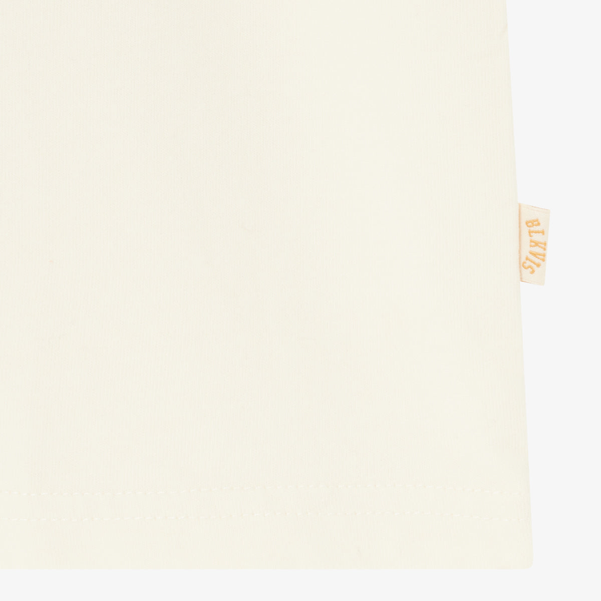 BLKVIS SCRIPT TEE - ANTIQUE WHITE