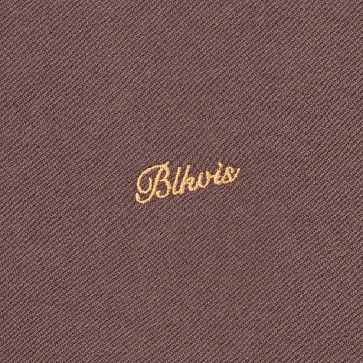 BLKVIS SCRIPT TEE - RAISIN