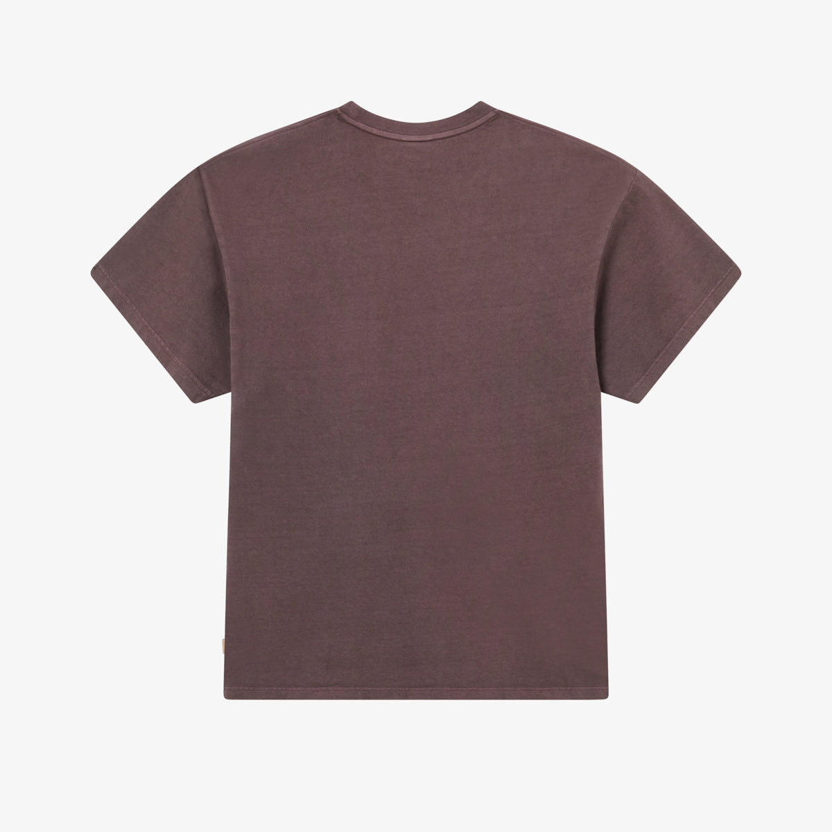 BLKVIS LOGO POCKET TEE GARMENT DYE - RAISIN