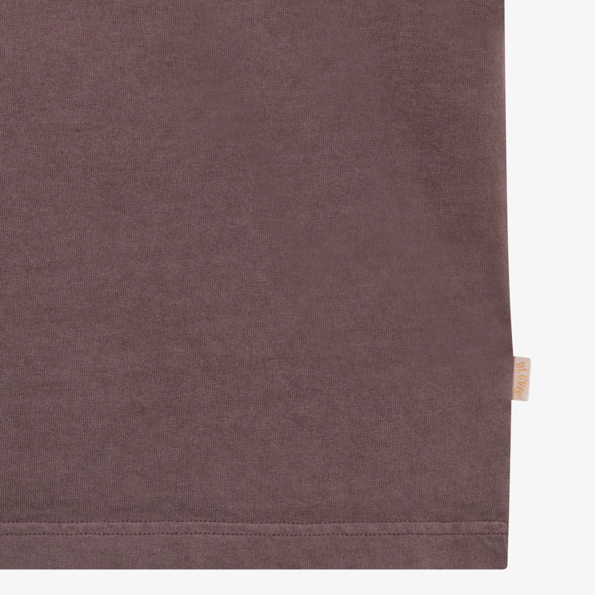 BLKVIS LOGO POCKET TEE GARMENT DYE - RAISIN