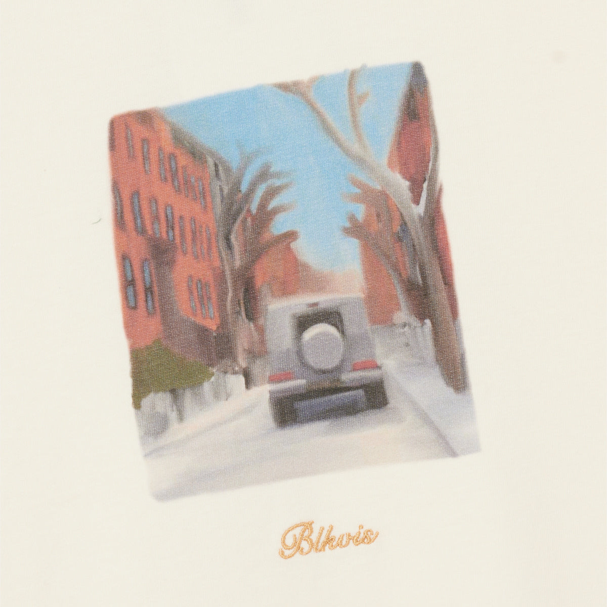 BLKVIS BOROUGH TEE - ANTIQUE WHITE