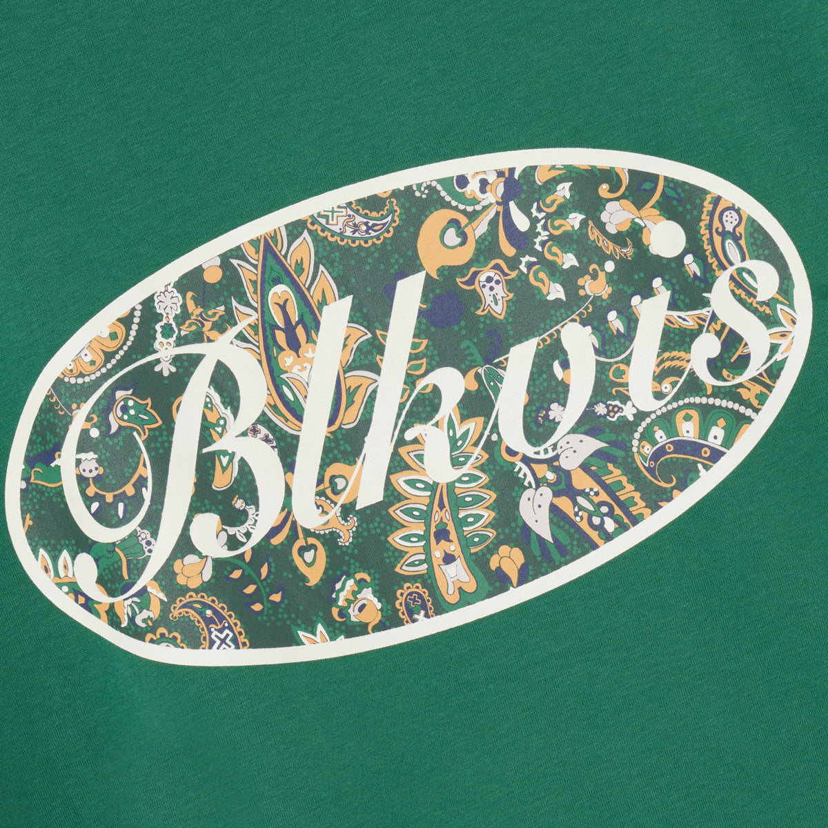 BLKVIS PAISLEY TEE - HUNTER GREEN