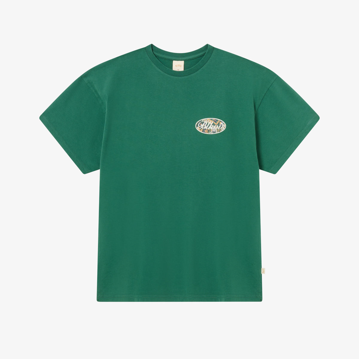 BLKVIS PAISLEY TEE - HUNTER GREEN