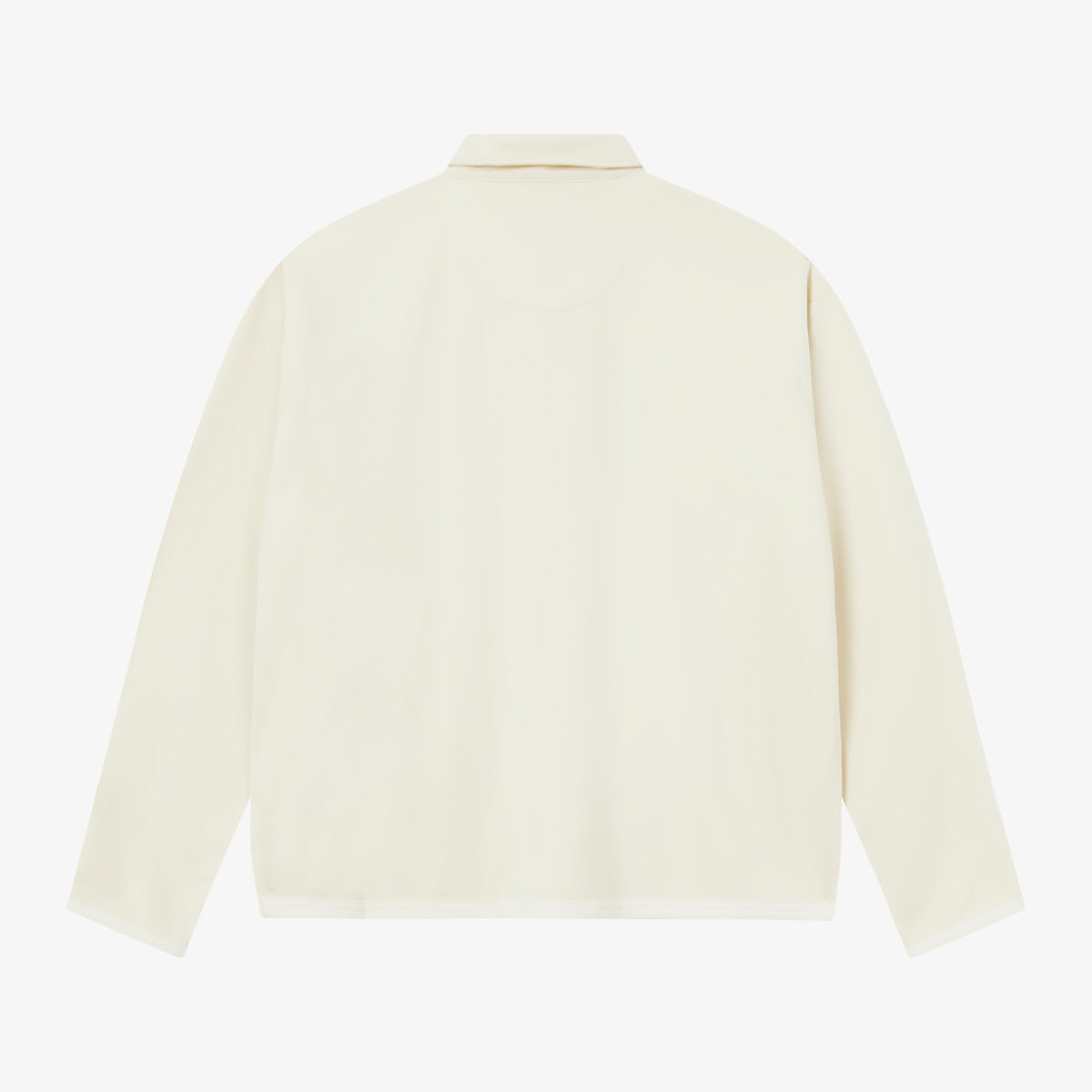 BLKVIS SCRIPT TWILL SHIRT LONG - ANTIQUE WHITE