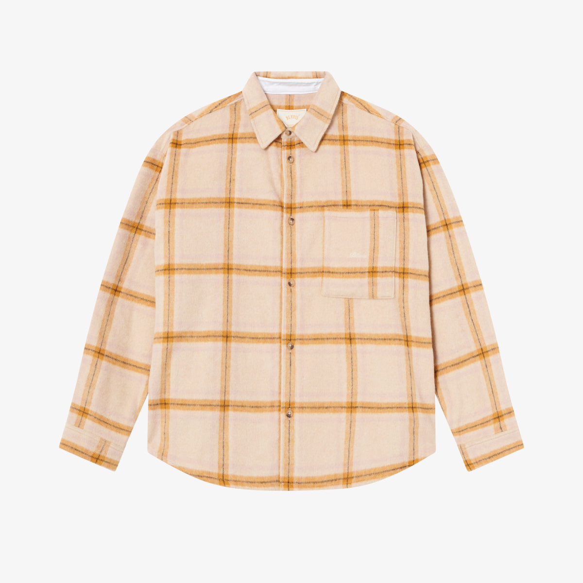 BLKVIS FLANELL OVERSHIRT - ANTIQUE WHITE