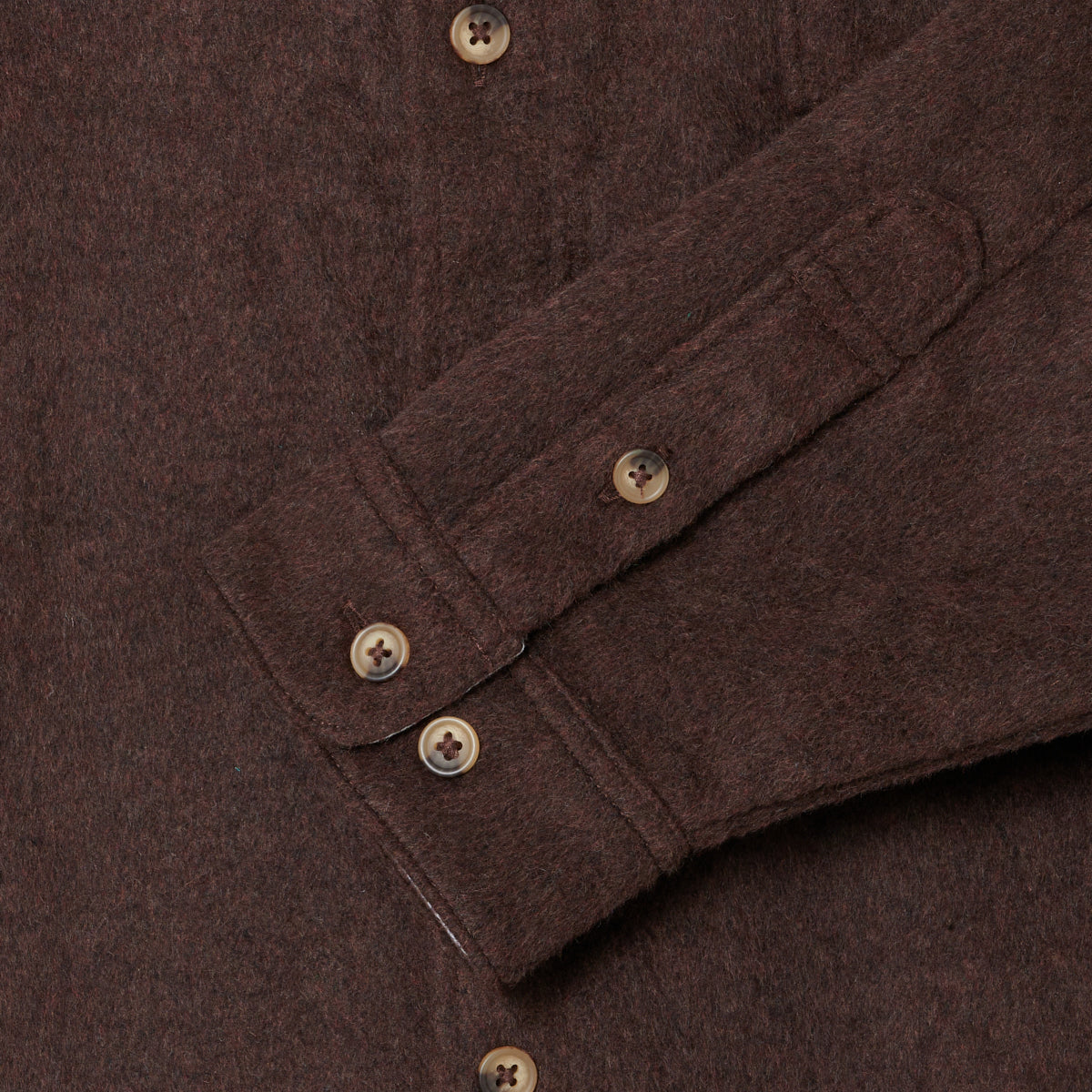 BLKVIS FLANELL OVERSHIRT - RAISIN