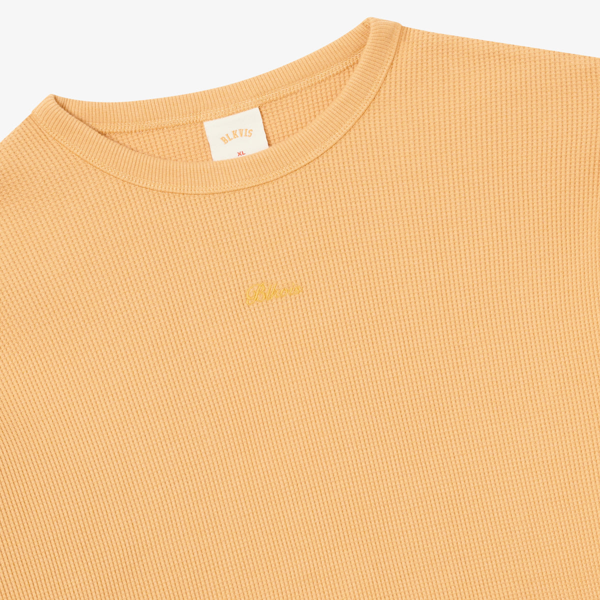 BLKVIS SCRIPT WAFFLE LONGSLEEVE - TAFFY