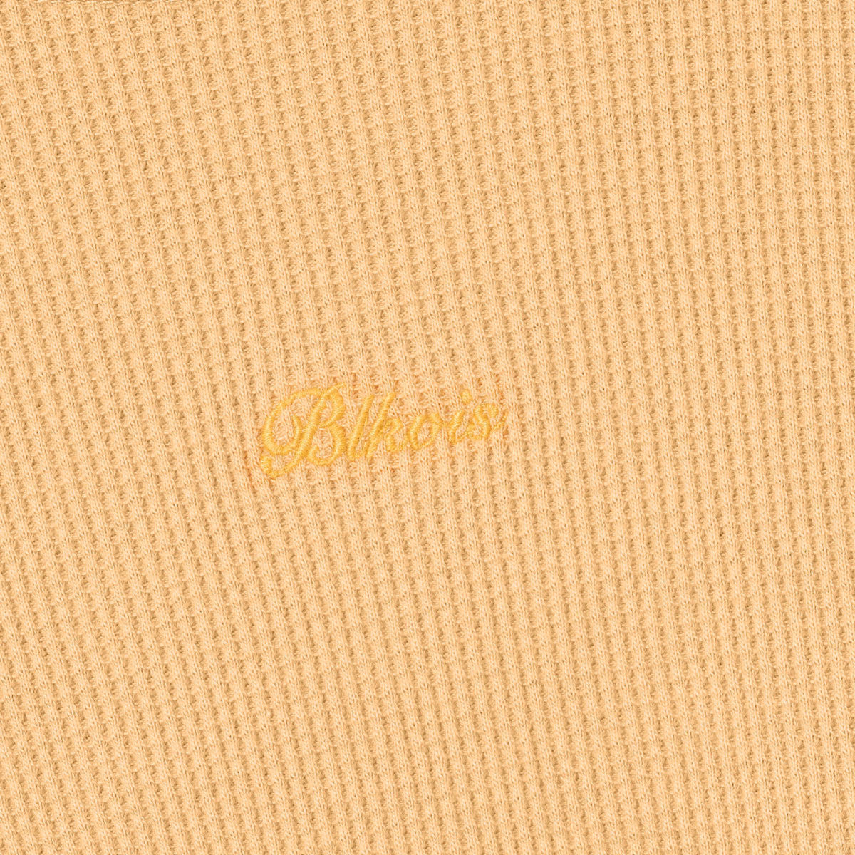 BLKVIS SCRIPT WAFFLE LONGSLEEVE - TAFFY