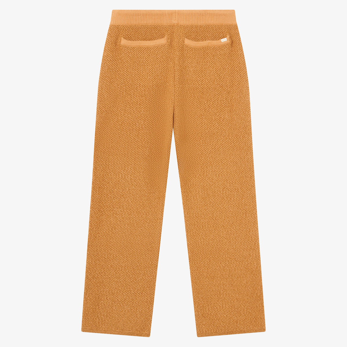 BLKVIS 2TONE STRUCTURE KNIT PANTS - TAFFY