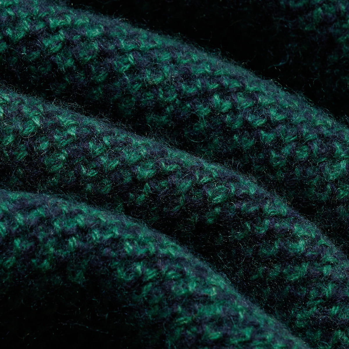 BLKVIS 2TONE STRUCTURE KNIT PANTS - HUNTER GREEN