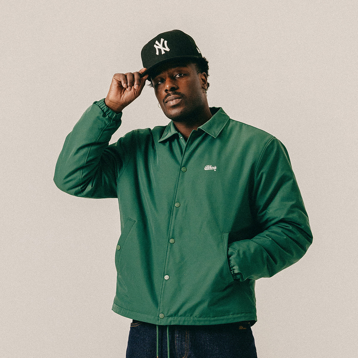 COACH JACKET - HUNTER GREEN