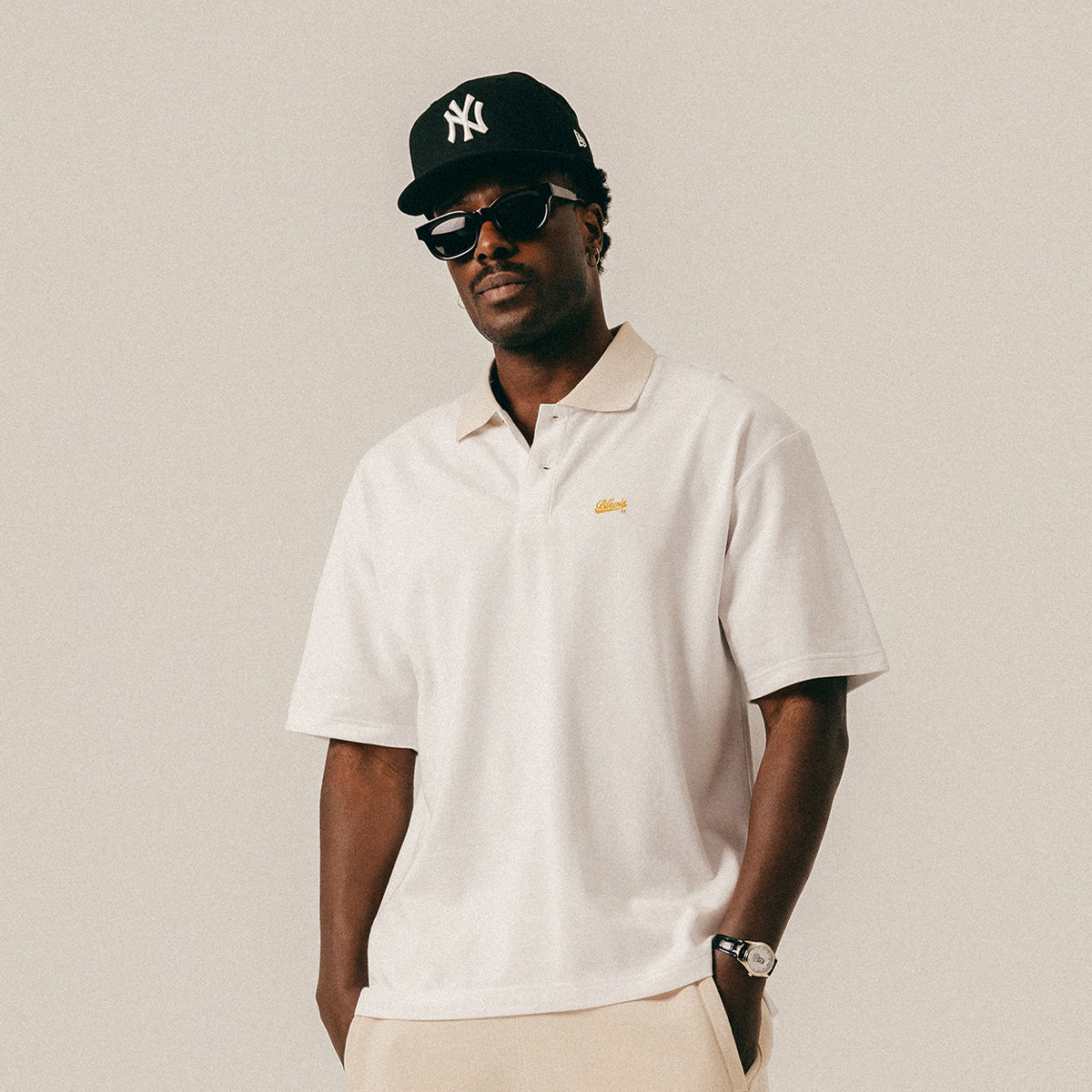 PIQUÉE POLO - WHITE